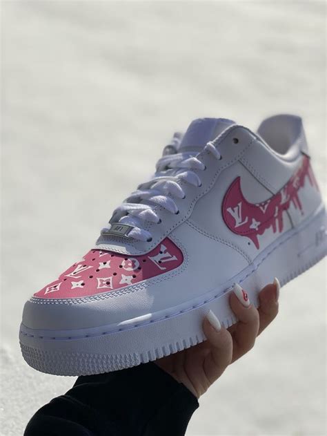 air force louis vuitton pink|lv air force 1 shoes.